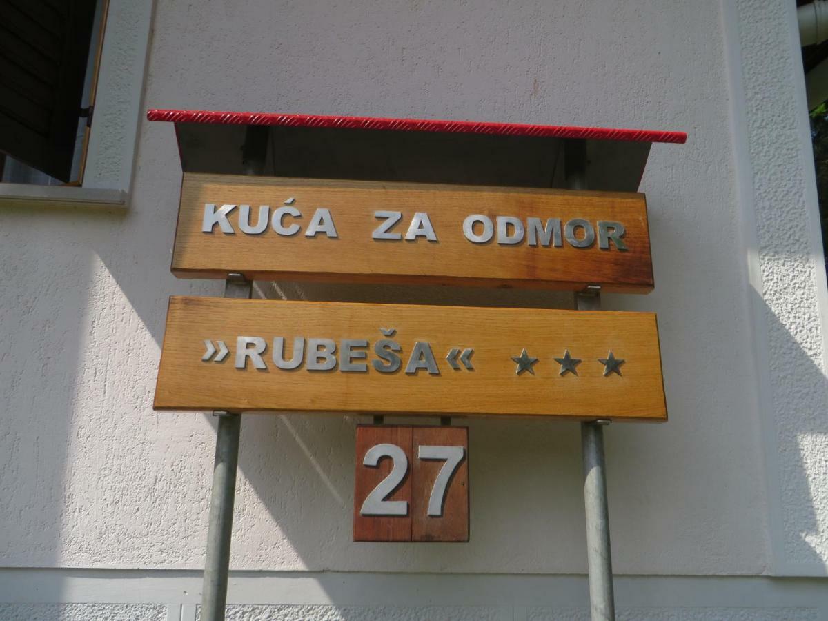 Kuca Za Odmor Rubesa Vila Turke Exterior foto